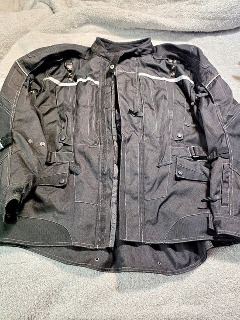 Tourmaster Transition Series 2 Jacket Motorcycle Jacket Black Size Medium